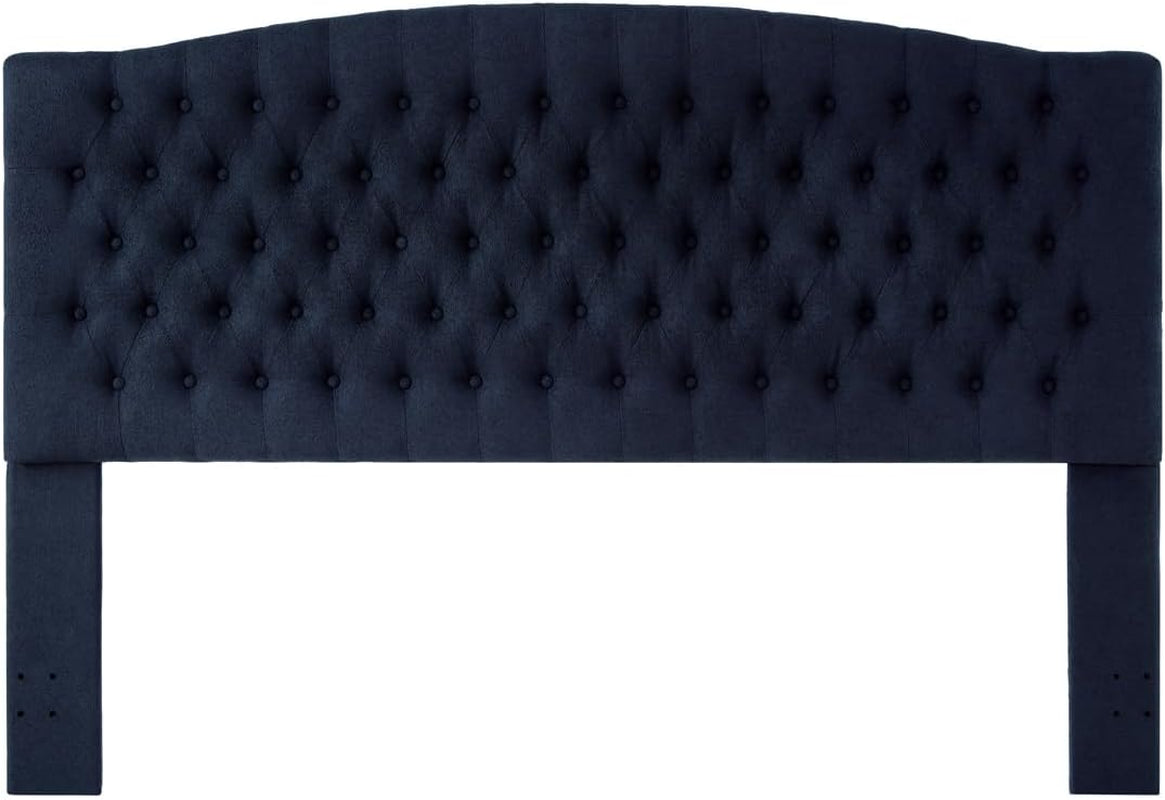 Elegant Boucle Tufted King Headboard for Stylish Bedrooms