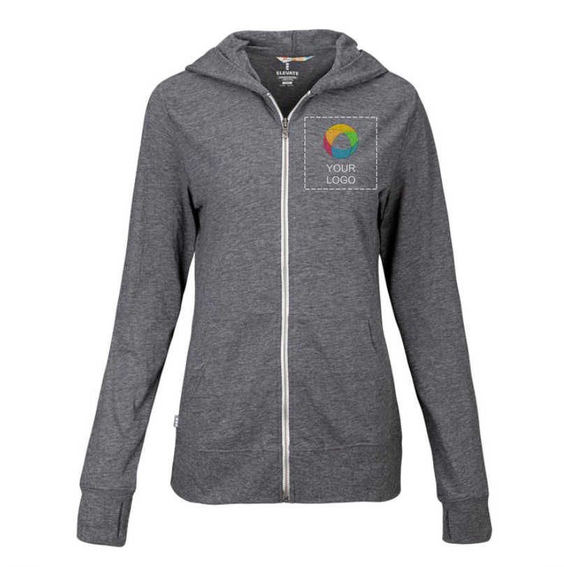 Elevate Women's Garner Knit Full-Zip Hoodie – Effortless Comfort, Stylish Design, and Ultimate Warmth