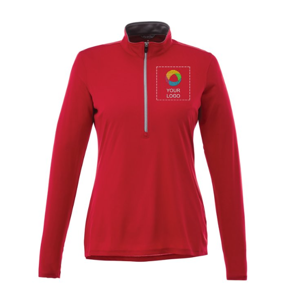 Elevate Women's Vega Tech Half Zip – Sleek Performance, Perfect for Active Lifestyles
