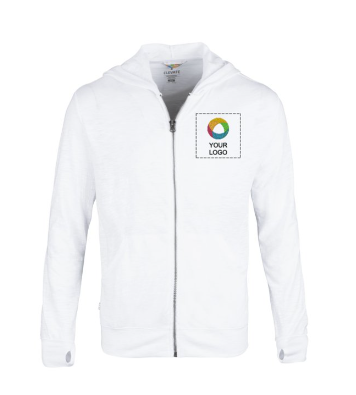 Elevate™ Garner Knit Zip-Up Hoodie – Soft Comfort, Stylish Layering