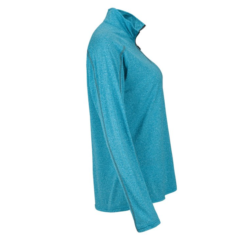 Elevate™ Women's Taza Knit Quarter Zip – Sleek, Soft, and Versatile for Every Active Adventure