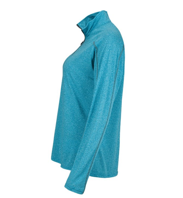 Elevate™ Women's Taza Knit Quarter Zip – Sleek, Soft, and Versatile for Every Active Adventure