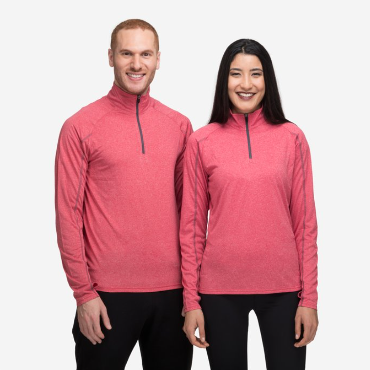 Elevate™ Women's Taza Knit Quarter Zip – Sleek, Soft, and Versatile for Every Active Adventure