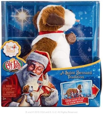 Elf Pets: A St. Bernard Tradition