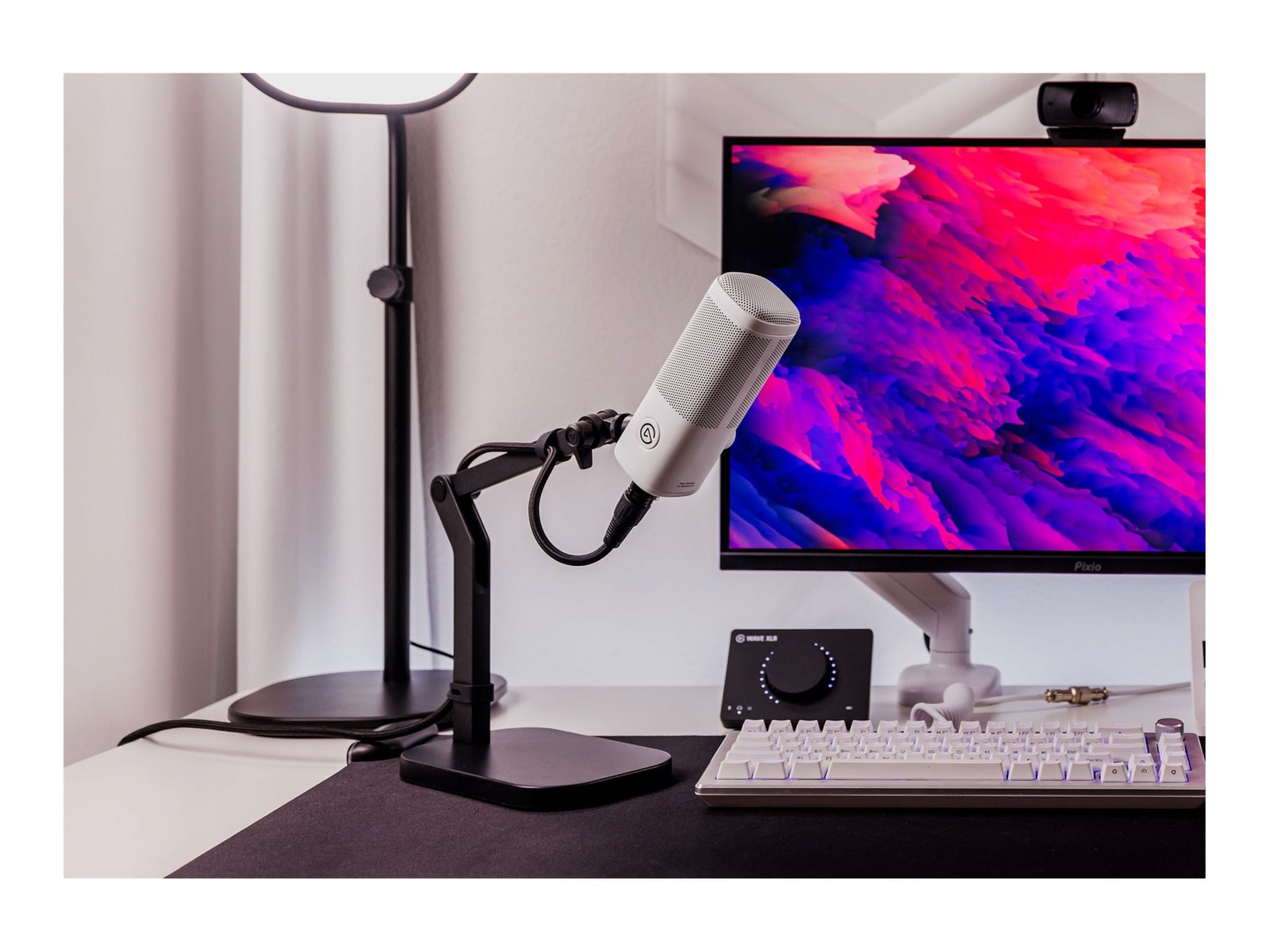 Elgato Wave Desk Stand 10AAU9901 – Stable Mic Mount for Streamers