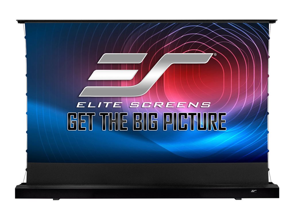 Elite Screens Kestrel Tab-Tension 3 Series - Projection screen with floor stand - floor-standing - motorized - 135 (135 in) - FTE135H3
