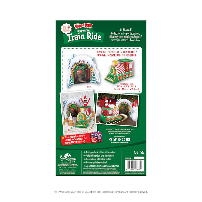 Elves At Play Peppermint Train Ride
