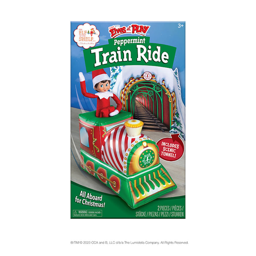 Elves At Play Peppermint Train Ride