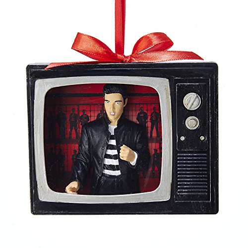 Elvis Jailhouse Rock TV - Ornament