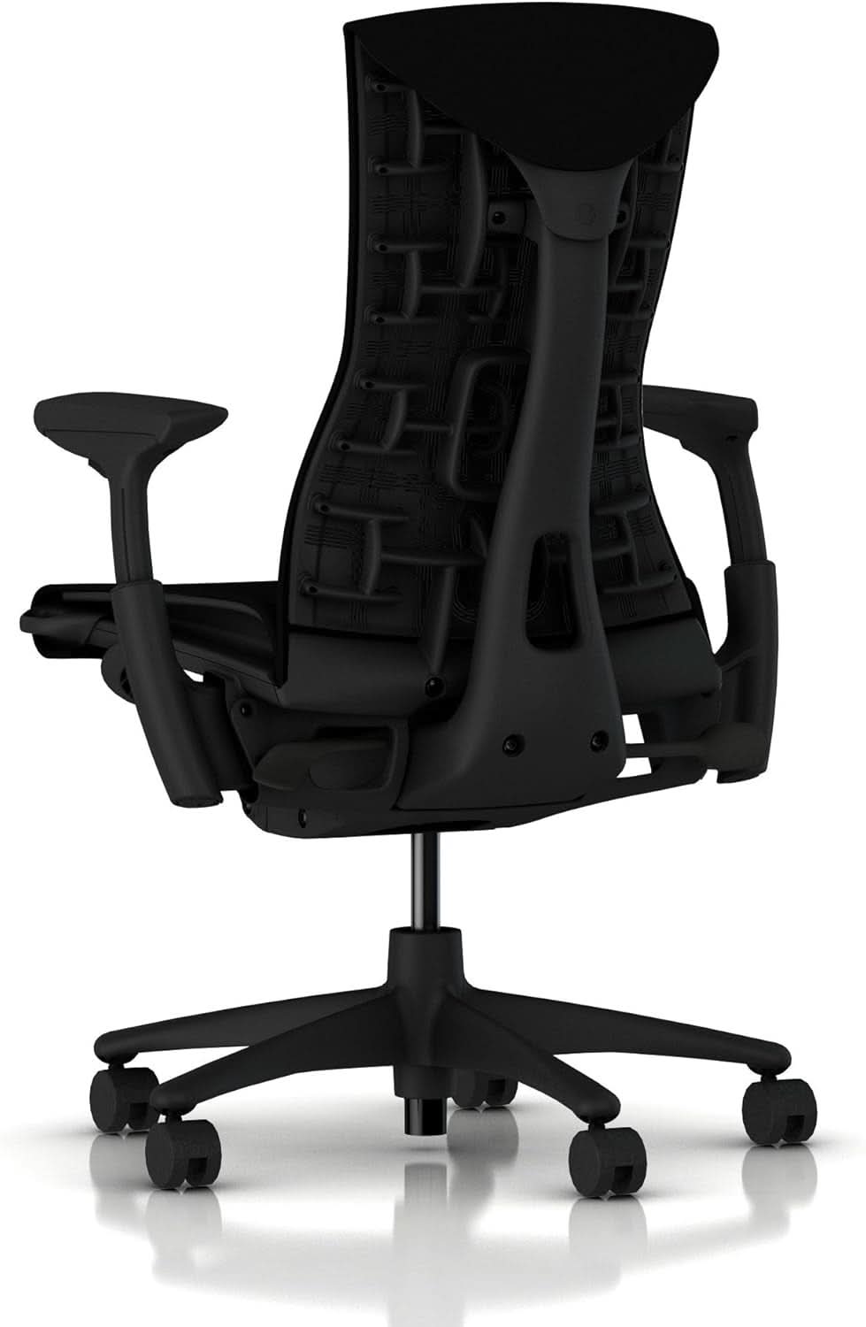 Embody Ergonomic Office Chair With Adjustable Arms Black