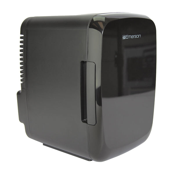 Emerson EFC-5000-Black 6-Can 4.2-Qt. Portable Mini Fridge Cooler, EFC-5000
