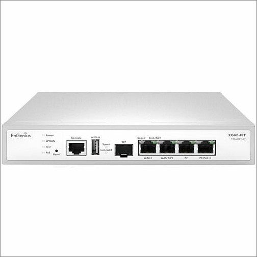 EnGenius FitXpress XG60-FIT Managed Gateway Dual-Core 2.1GHz for SMBs