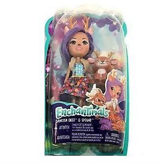 Enchantimals 6" Danessa Deer & Sprint Doll for Imaginative Play
