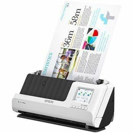 Epson DS-C480W Sheetfed Scanner - 600 dpi Optical - 10-bit Color - 30 ppm (Mono) - 30 ppm