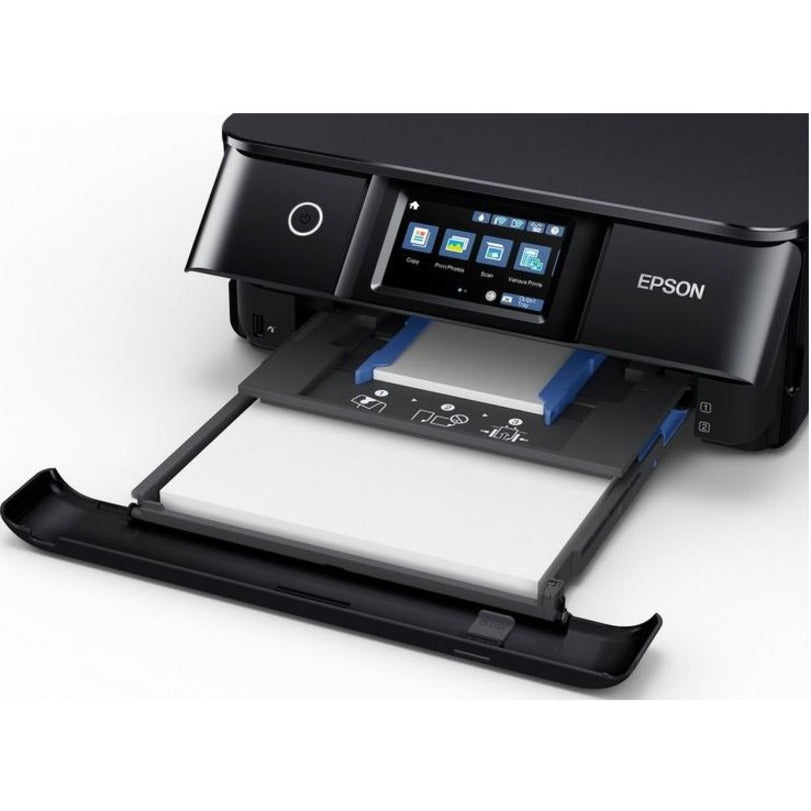 Epson Expression Photo XP-8700 Wireless Inkjet Multifunction Printer - Color - TAA Compliant C11CK46201