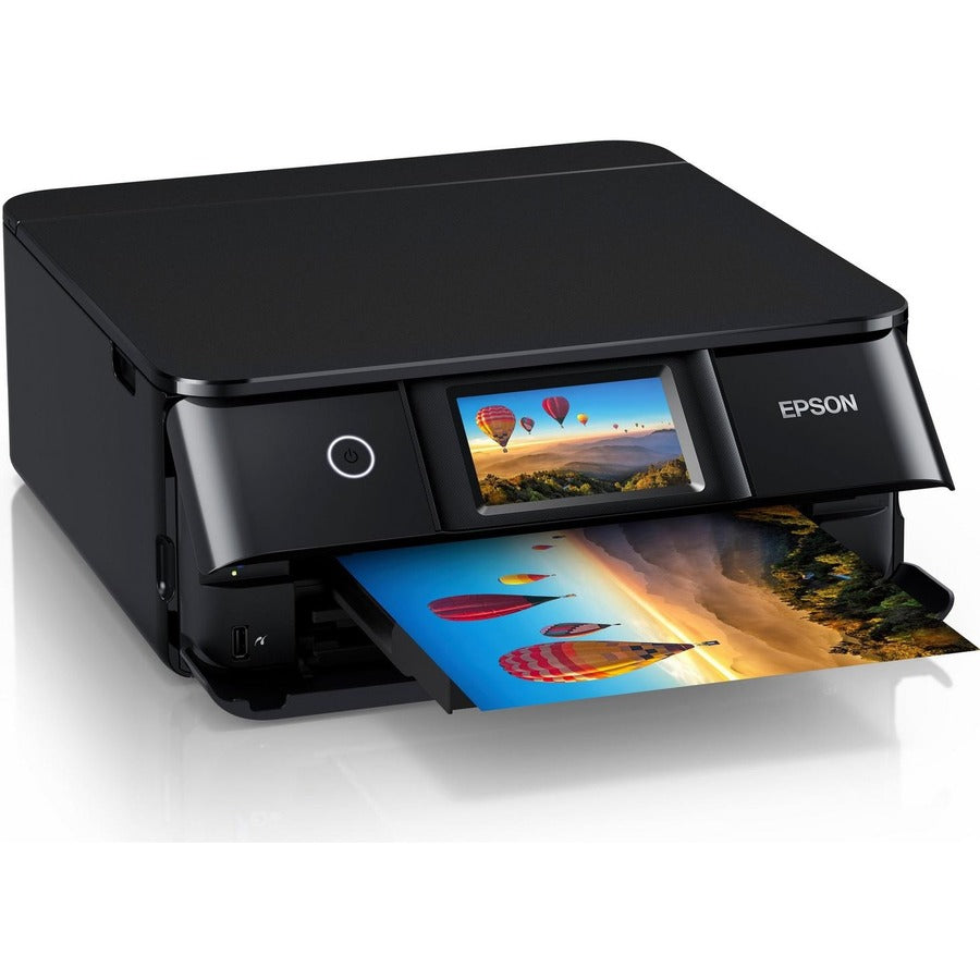 Epson Expression Photo XP-8700 Wireless Inkjet Multifunction Printer - Color - TAA Compliant C11CK46201