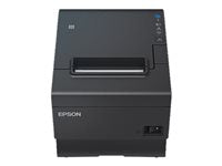Epson OmniLink TM-T88VII Direct Thermal Printer - Monochrome - Receipt Print - Ethernet - USB - Yes - Serial - With Cutter - Black