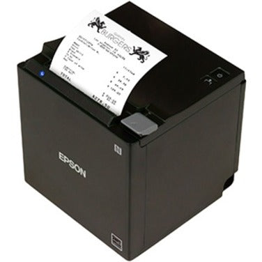 Epson Omnilink Tm-M30Ii-Nt Desktop Direct Thermal Printer - Monochrome - Receipt Print - Ethernet - Usb - Yes - With Cutter - Black