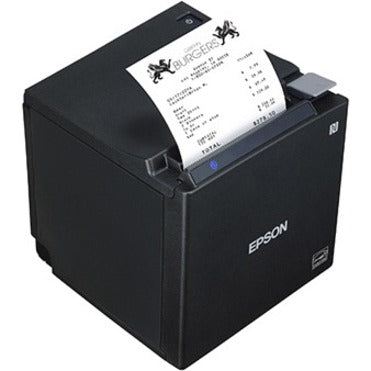 Epson Omnilink Tm-M30Ii-Nt Desktop Direct Thermal Printer - Monochrome - Receipt Print - Ethernet - Usb - Yes - With Cutter - Black