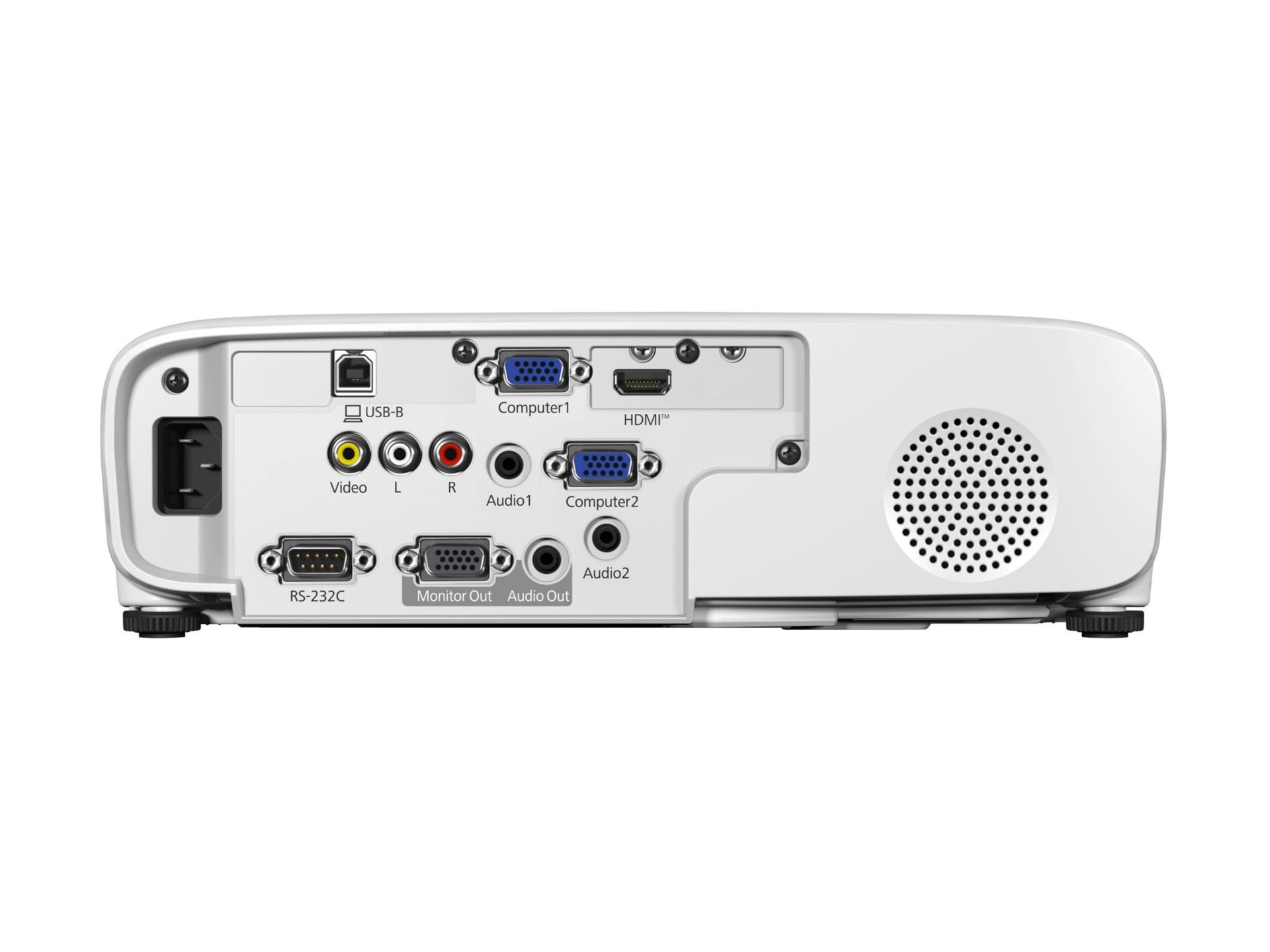 Epson PowerLite E24 LCD Projector 3600 ANSI Lumens for Classrooms