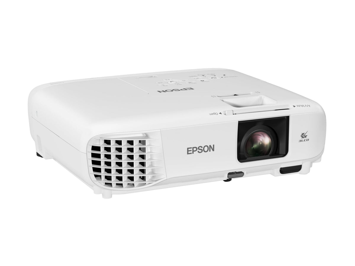 Epson PowerLite E24 LCD Projector 3600 ANSI Lumens for Classrooms