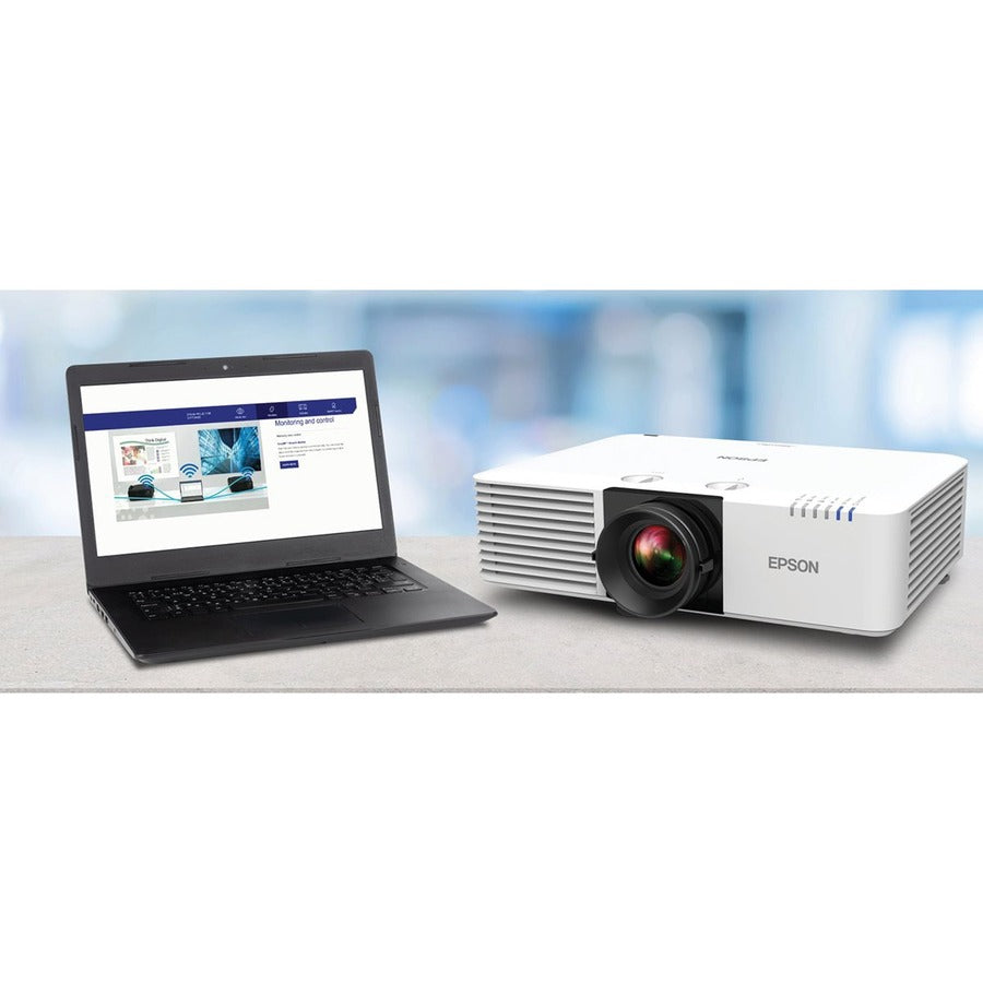 Epson PowerLite L770U 3LCD Projector - 21:9 - Ceiling Mountable - 1920 x 1200 - Front,