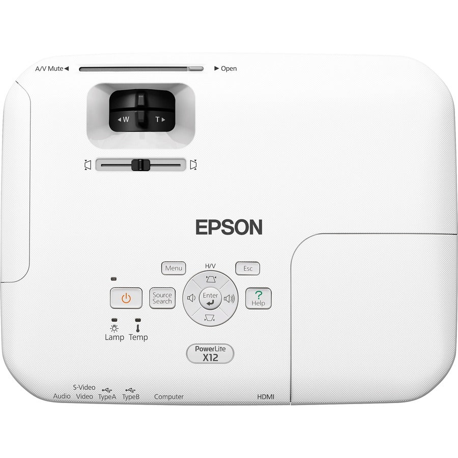 Epson PowerLite X12 LCD Projector - 4:3 - Refurbished