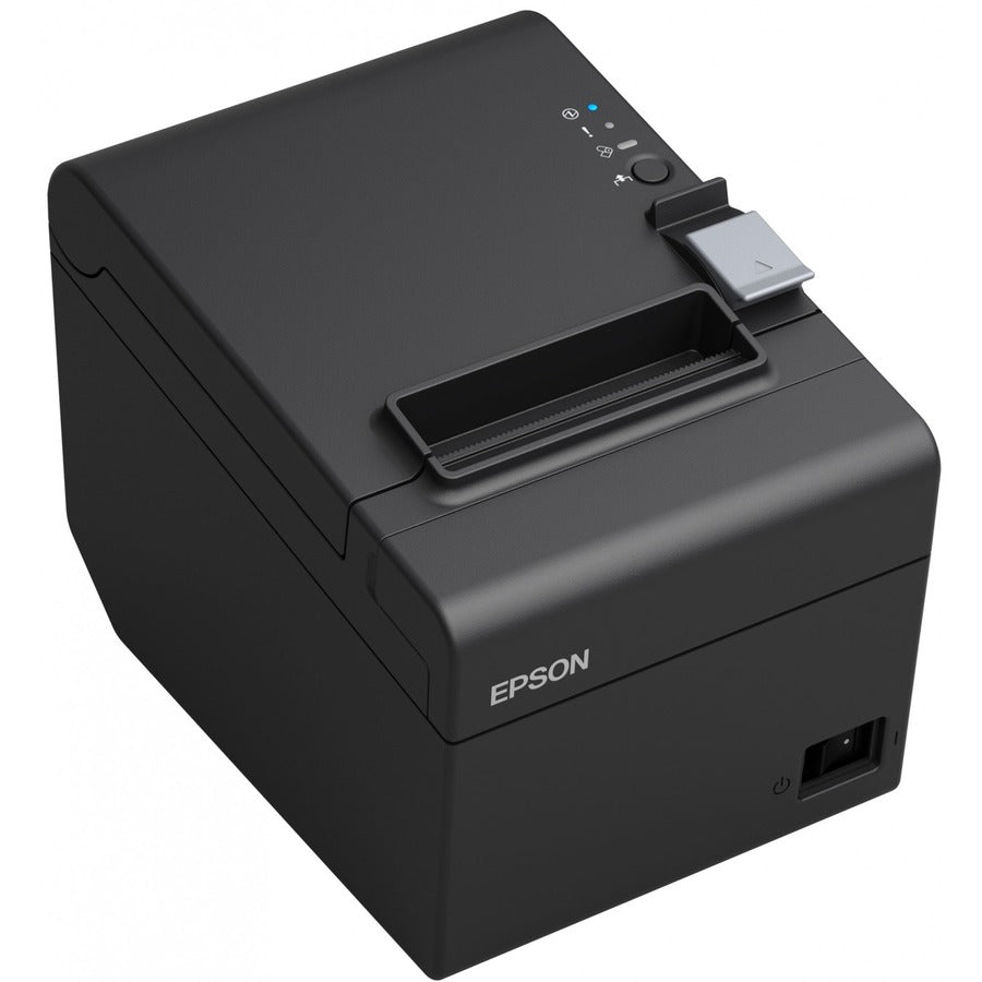 Epson TM-T20III Direct Thermal Printer - Monochrome - Portable - Receipt Print - USB - Serial - Black - 9.84 in/s Mono - 3.15 Label Width" C31CH51001