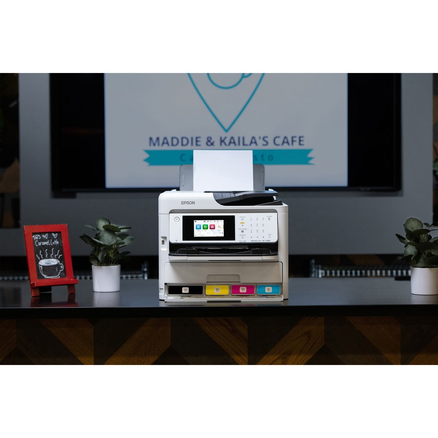 Epson WorkForce Pro WF-C5890 Wireless Inkjet Multifunction Printer - Color -