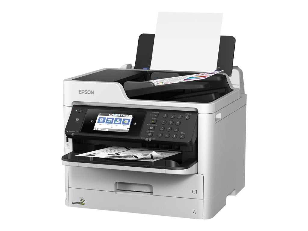 Epson WorkForce Pro WF-M5799 Supertank - Multifunction printer - B/W - ink-jet - Legal (8.5 in x 14 in) (original) - A4/Legal C11CG04201-LB