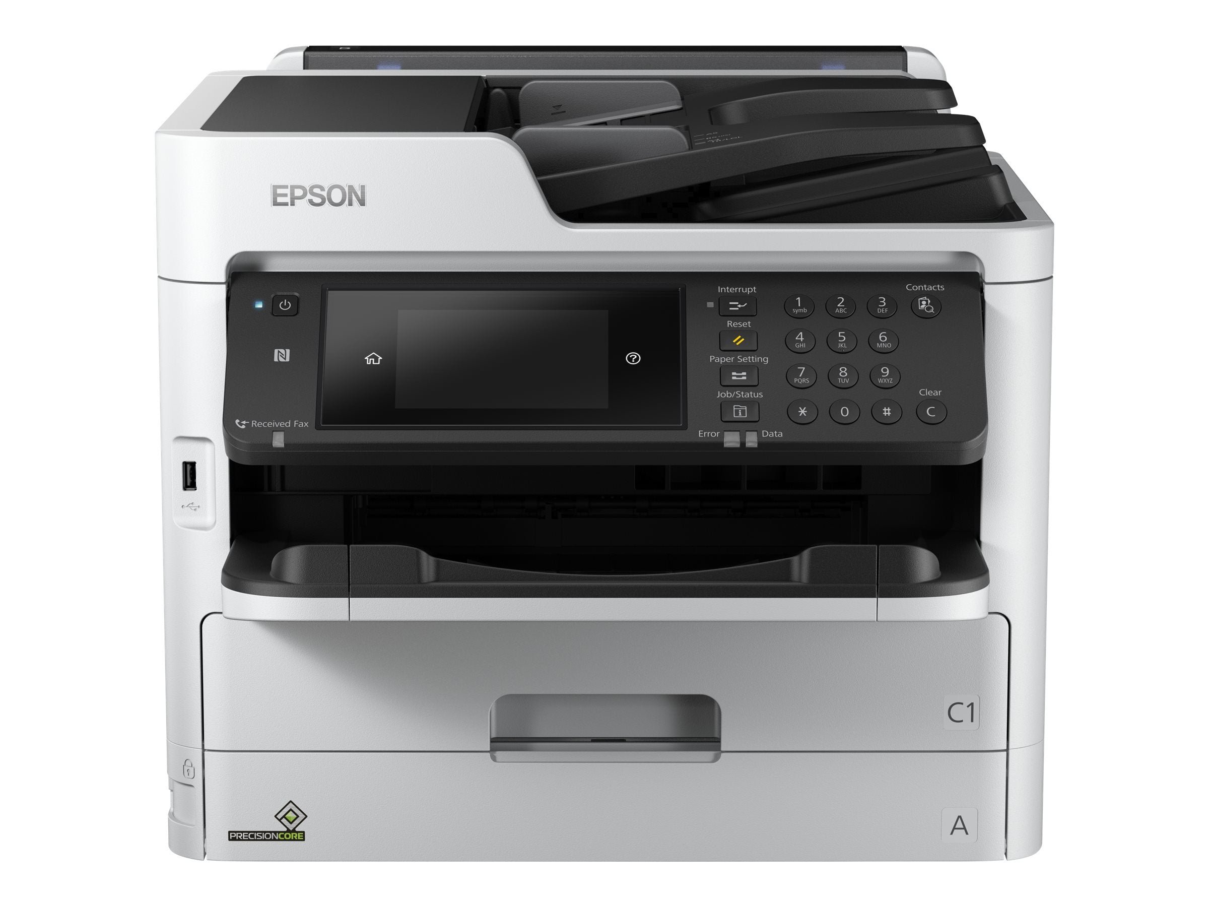 Epson WorkForce Pro WF-M5799 Supertank - Multifunction printer - B/W - ink-jet - Legal (8.5 in x 14 in) (original) - A4/Legal C11CG04201-LB