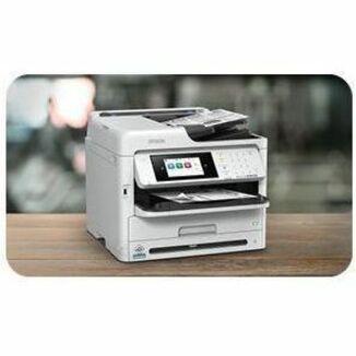 Epson WorkForce Pro WF-M5899 Wired & Wireless Inkjet Multifunction Printer - Monochrome