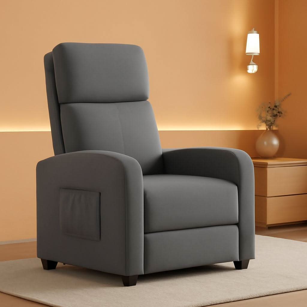 Ergonomic Adjustable Recliner Chair With Tall Back