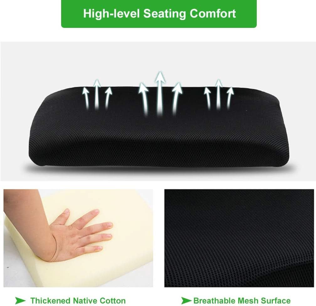 Ergonomic Green Mesh Office Chair With Lumbar Support