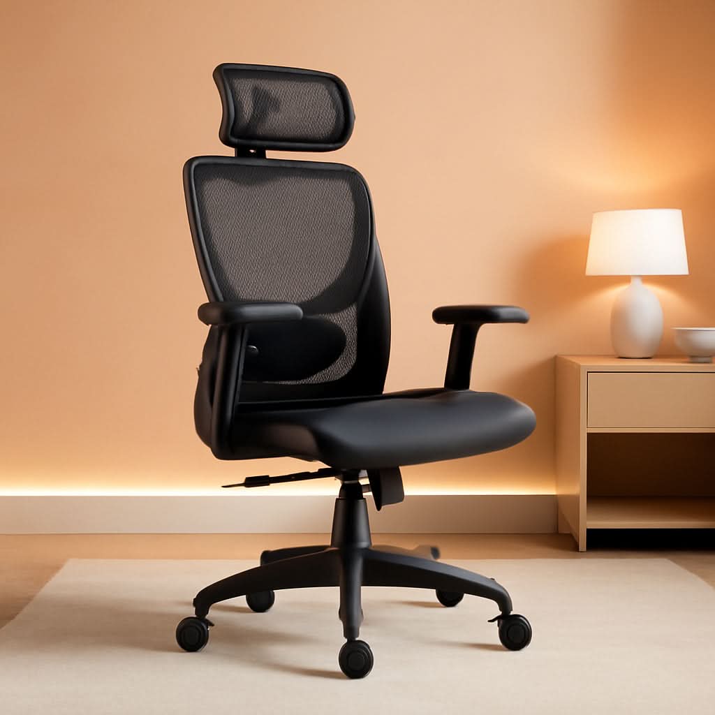 Ergonomic Mesh Office Chair High Back With Lumbar Support