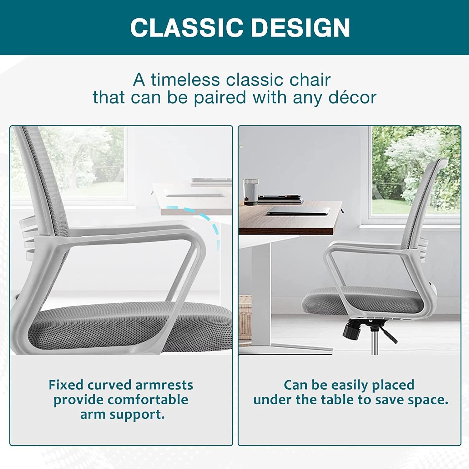 Ergonomic Mesh Office Chair With Adjustable Features