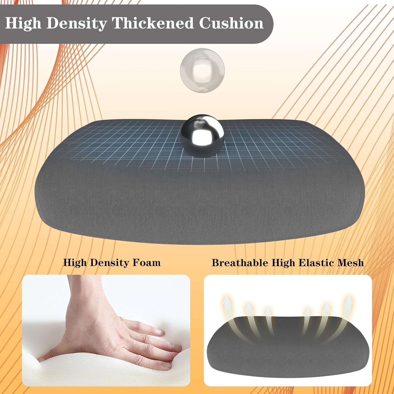 Ergonomic Mesh Office Chair With High Back And Adjustable Lumbar
