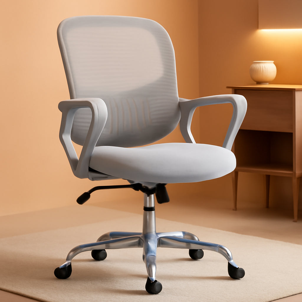 Ergonomic Mesh Office Chair With Large Seat And Lumbar