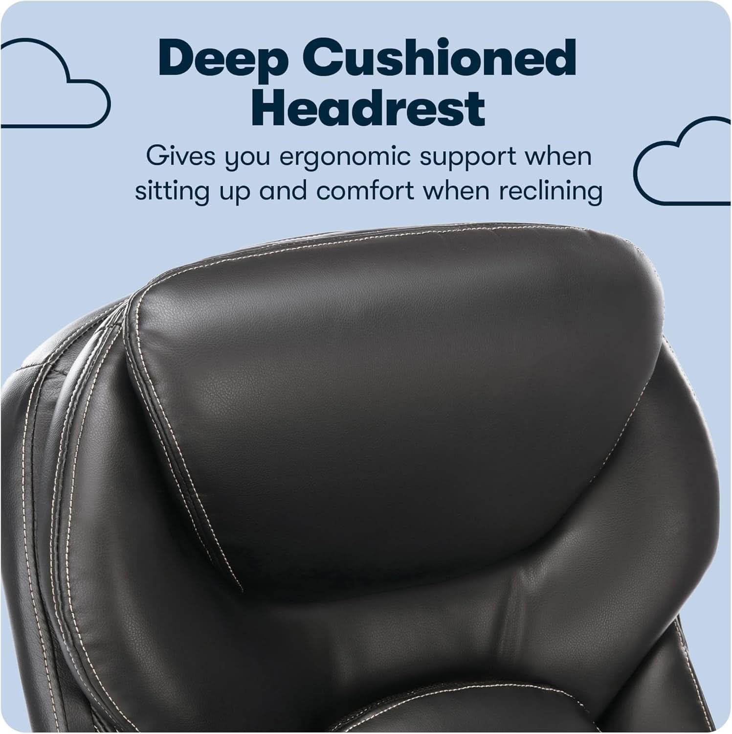 Ergonomic Office Chair Back In Motion Lumbar Support Black