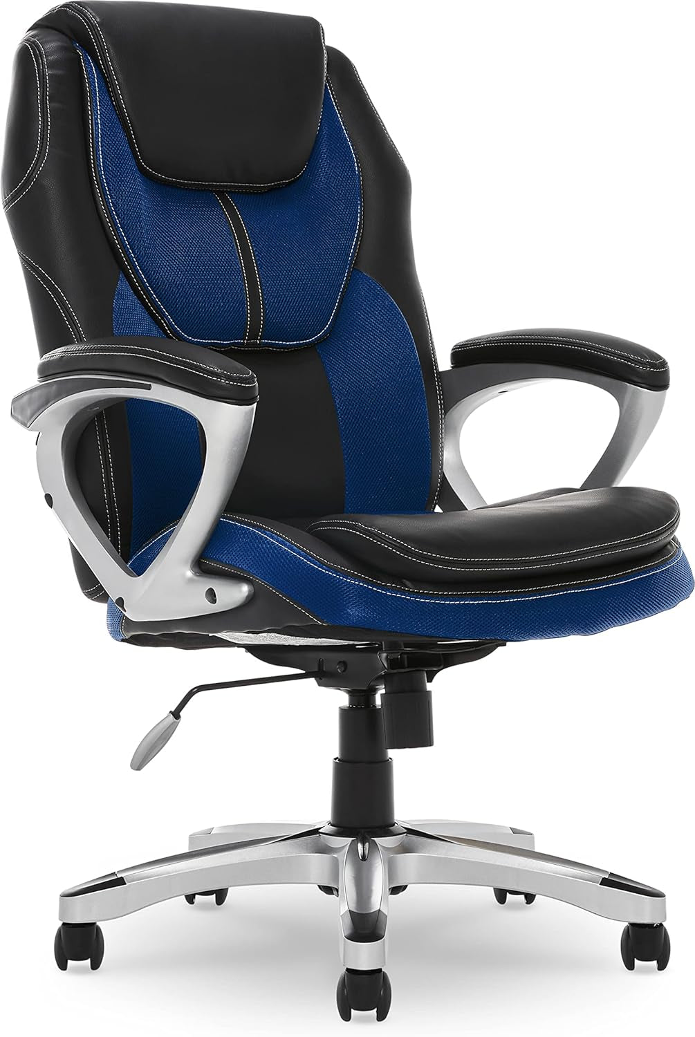 Ergonomic Office Chair With Adjustable Lumbar Support Black