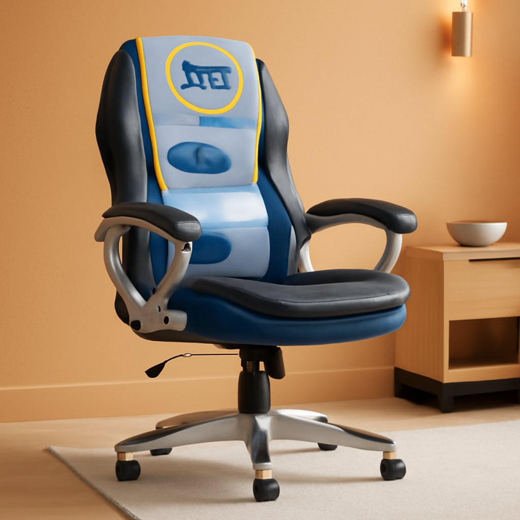 Ergonomic Office Chair With Adjustable Lumbar Support Black