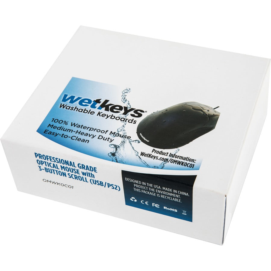 Ergonomic Optical Waterproof Mouse Button Scroll