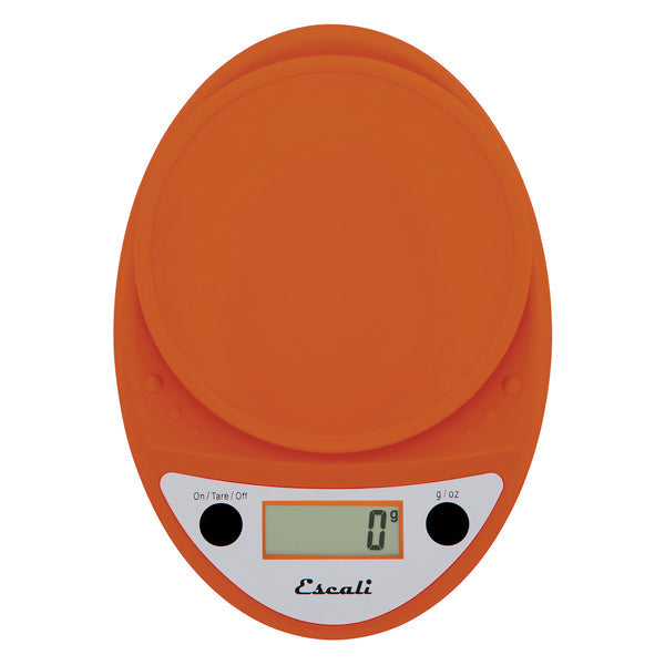 Escali P115PO Primo Digital Kitchen Scale (Pumpkin Orange)