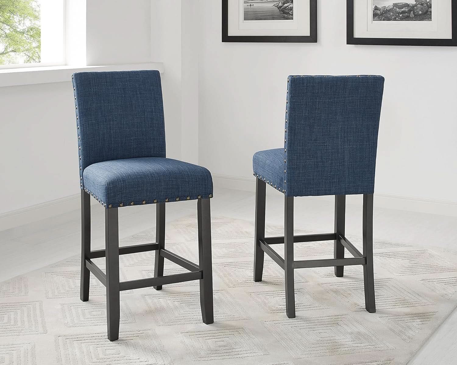 Espresso Wood Counter Height Dining Set