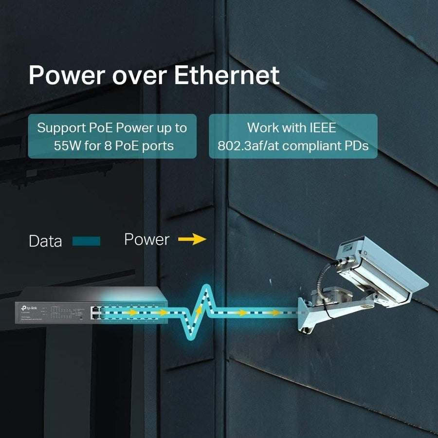 Ethernet Switches - 16 Gigabit PoE+ Easy Smart Switch | TP-Link TL-SG1016PE