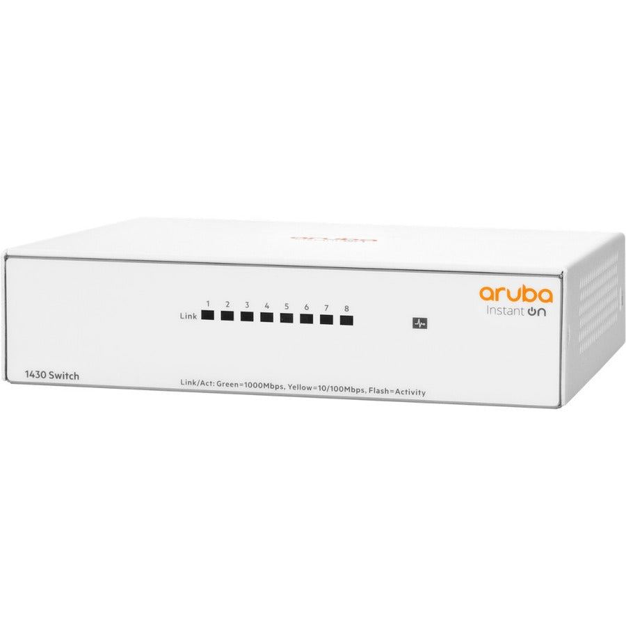 Ethernet Switches - HPE Networking Instant On Switch 8p Gigabit 1430 | TecISoft R8R45A#ABA