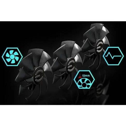 EVGA NVIDIA GeForce RTX 3080 Graphic Card - 10 GB GDDR6X 10G-P5-3897-KL