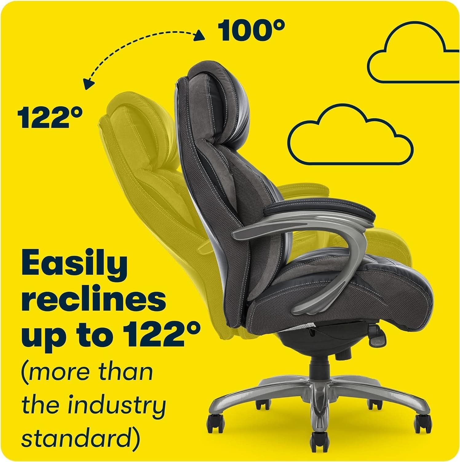 Executive Office Chair Big And Tall Air Technology