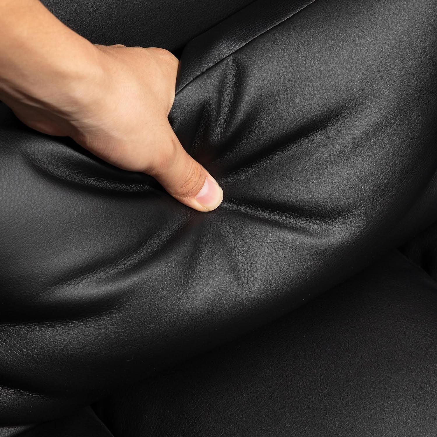 Executive Office Chair Black Footrest And Lumbar Support