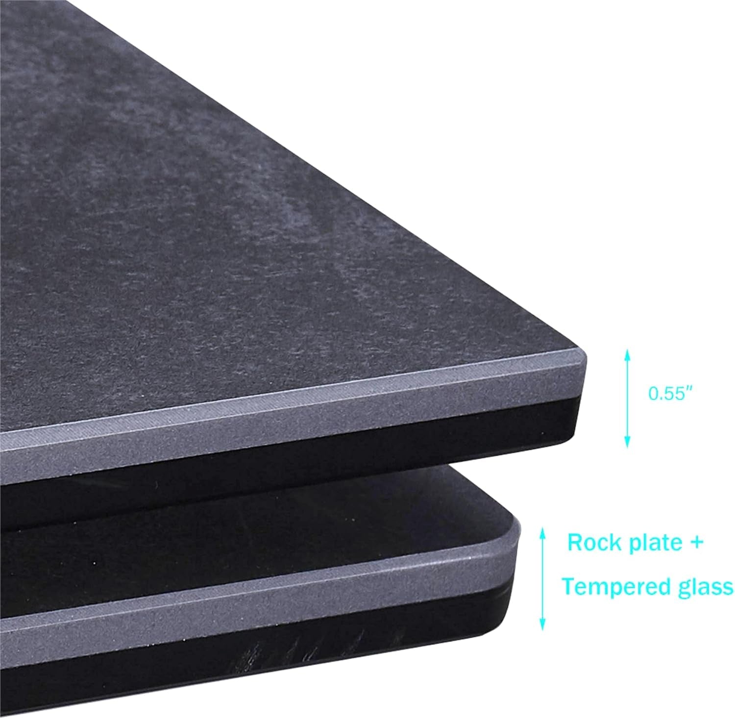 Extendable Dining Table For 8 To 12 Seats Dark Grey Finish